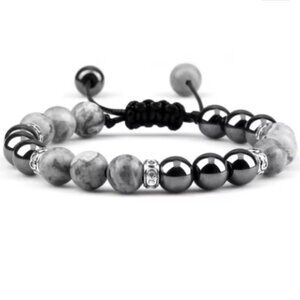 Magnetic Bracelet,Gemstone Beads,Hematite Bracelet,Magnetic and Stone Bracelet